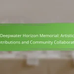 Deepwater Horizon Memorial: Artistic Contributions and Community Collaboration