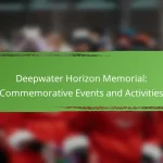 Deepwater Horizon Memorial: Commemorative Events and Activities