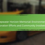 Deepwater Horizon Memorial: Environmental Restoration Efforts and Community Involvement