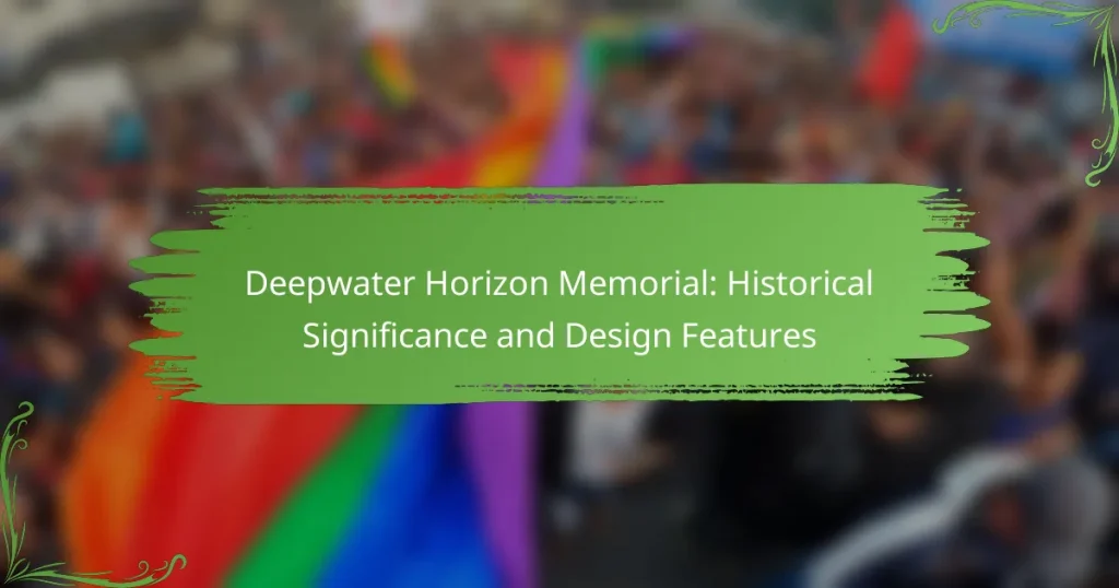 Deepwater Horizon Memorial: Historical Significance and Design Features