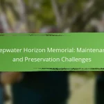 Deepwater Horizon Memorial: Maintenance and Preservation Challenges