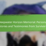 Deepwater Horizon Memorial: Personal Stories and Testimonies from Survivors