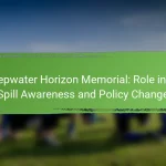 Deepwater Horizon Memorial: Role in Oil Spill Awareness and Policy Change