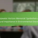 Deepwater Horizon Memorial: Symbolism and Cultural Importance in Environmental Discourse