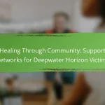 Healing Through Community: Support Networks for Deepwater Horizon Victims