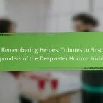 Remembering Heroes: Tributes to First Responders of the Deepwater Horizon Incident