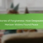 Stories of Forgiveness: How Deepwater Horizon Victims Found Peace