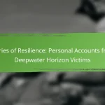 Stories of Resilience: Personal Accounts from Deepwater Horizon Victims