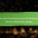The role of architecture in the Deepwater Horizon Memorial’s design