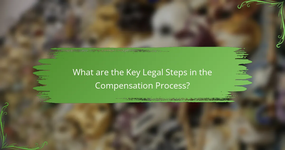 What are the Key Legal Steps in the Compensation Process?